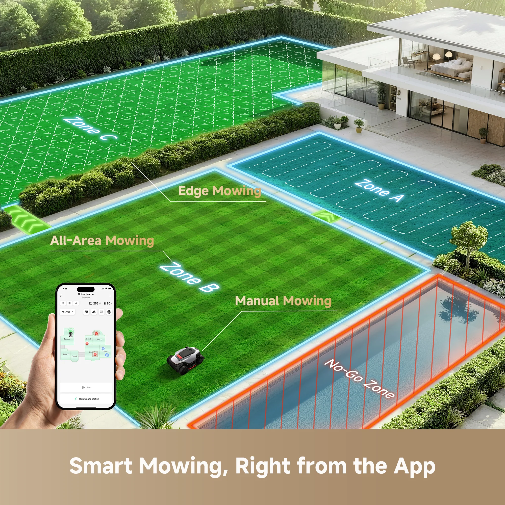 Dreame A3 AWD Pro Robot Lawn Mower - Image 8