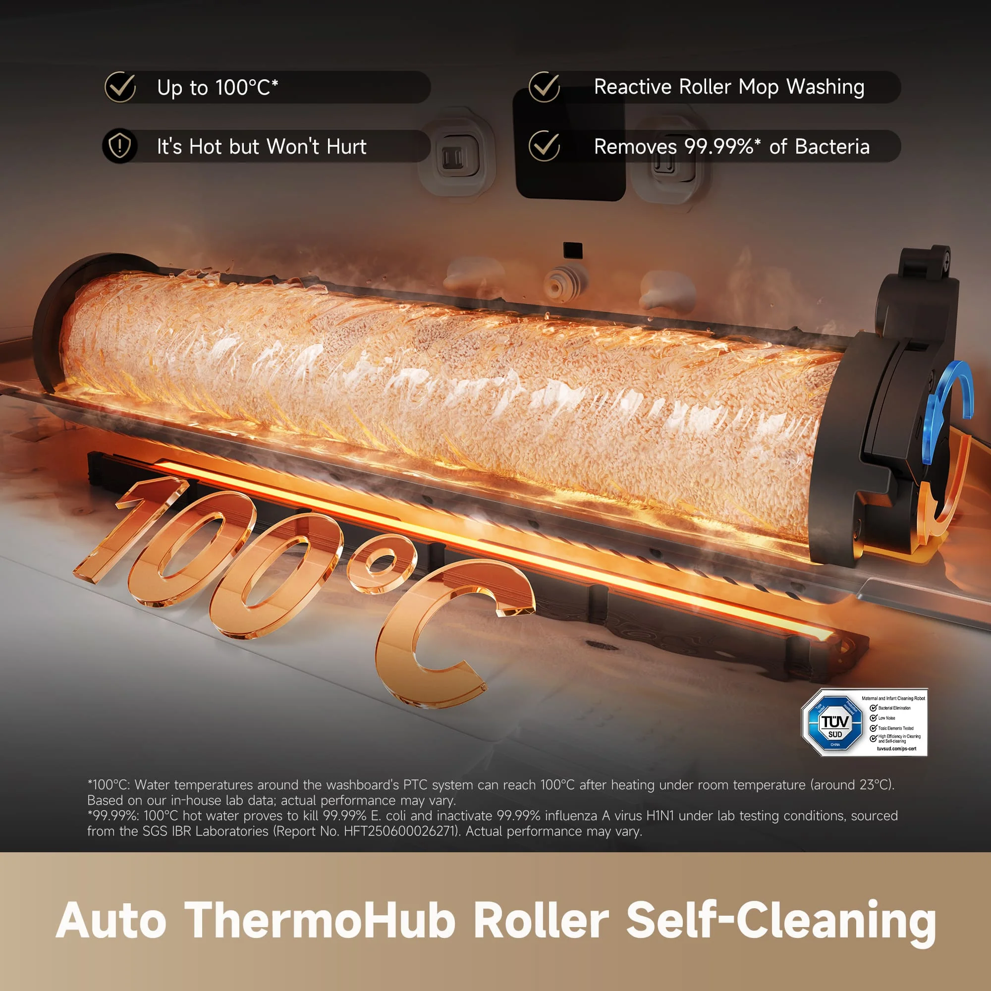 Dreame Aqua10 Ultra Roller Robot Vacuum - Image 11