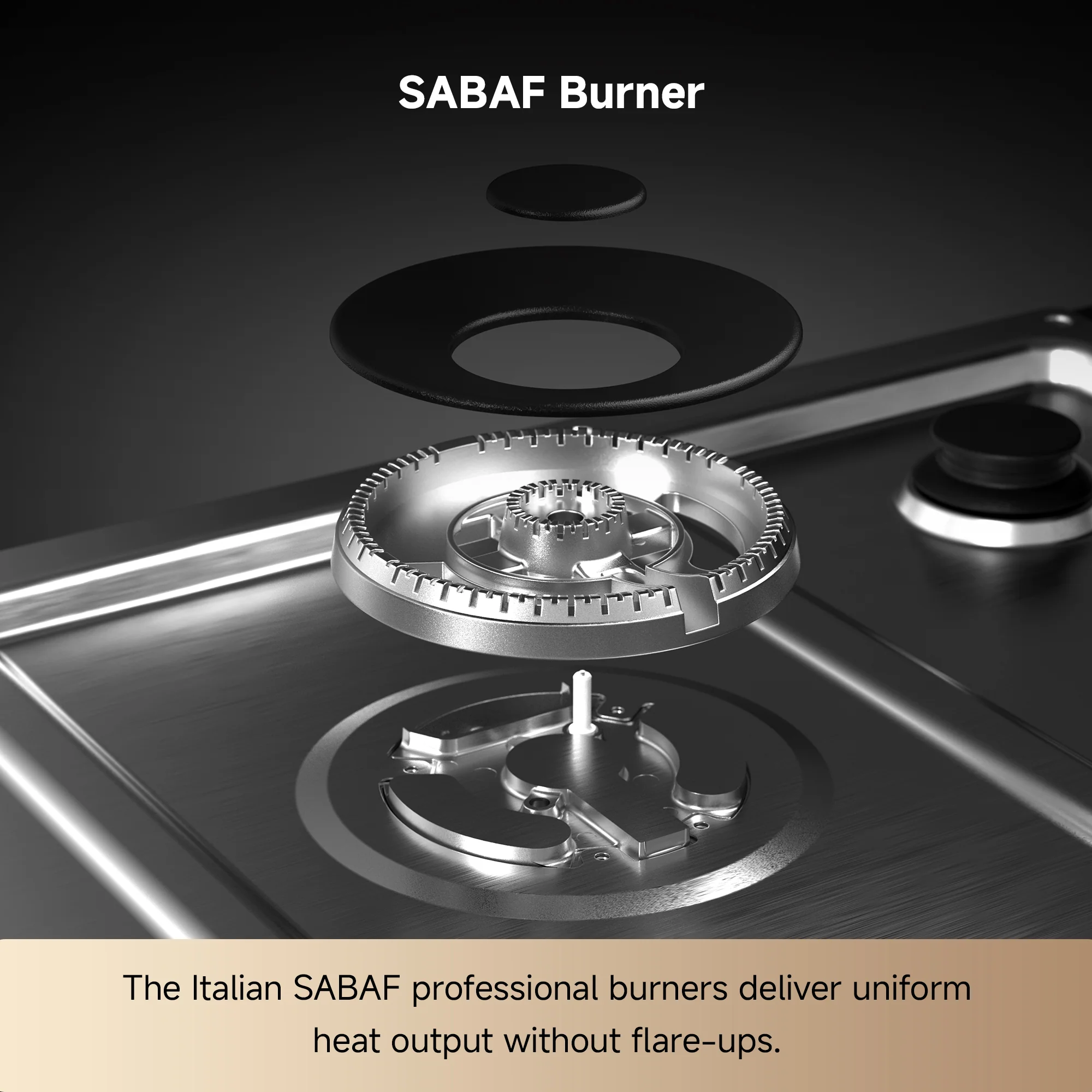 Dreame CZ601 Gas Cooktop with 5 Burners - Image 8