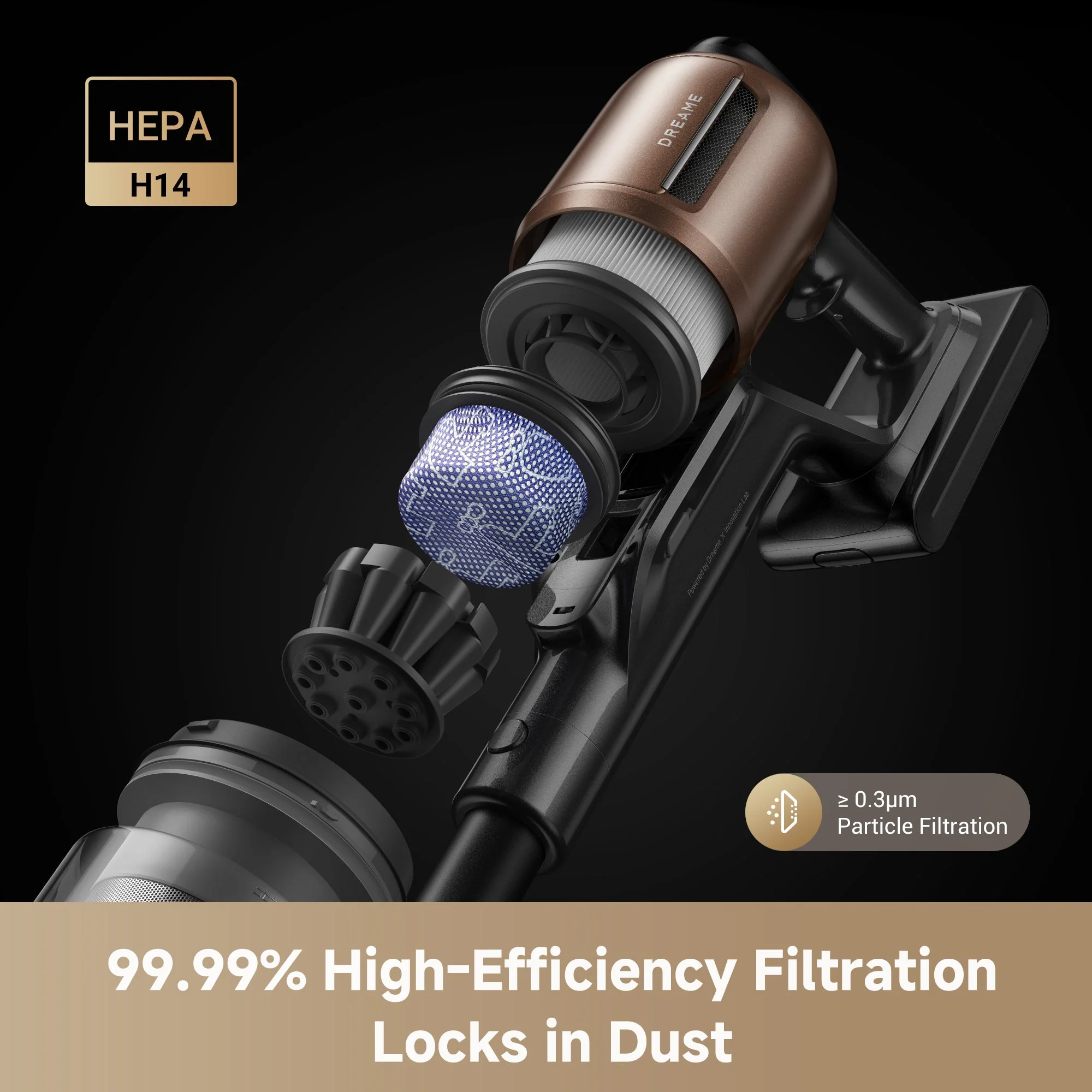 Dreame Z20 Station Cordless Stick Vacuum - Image 5