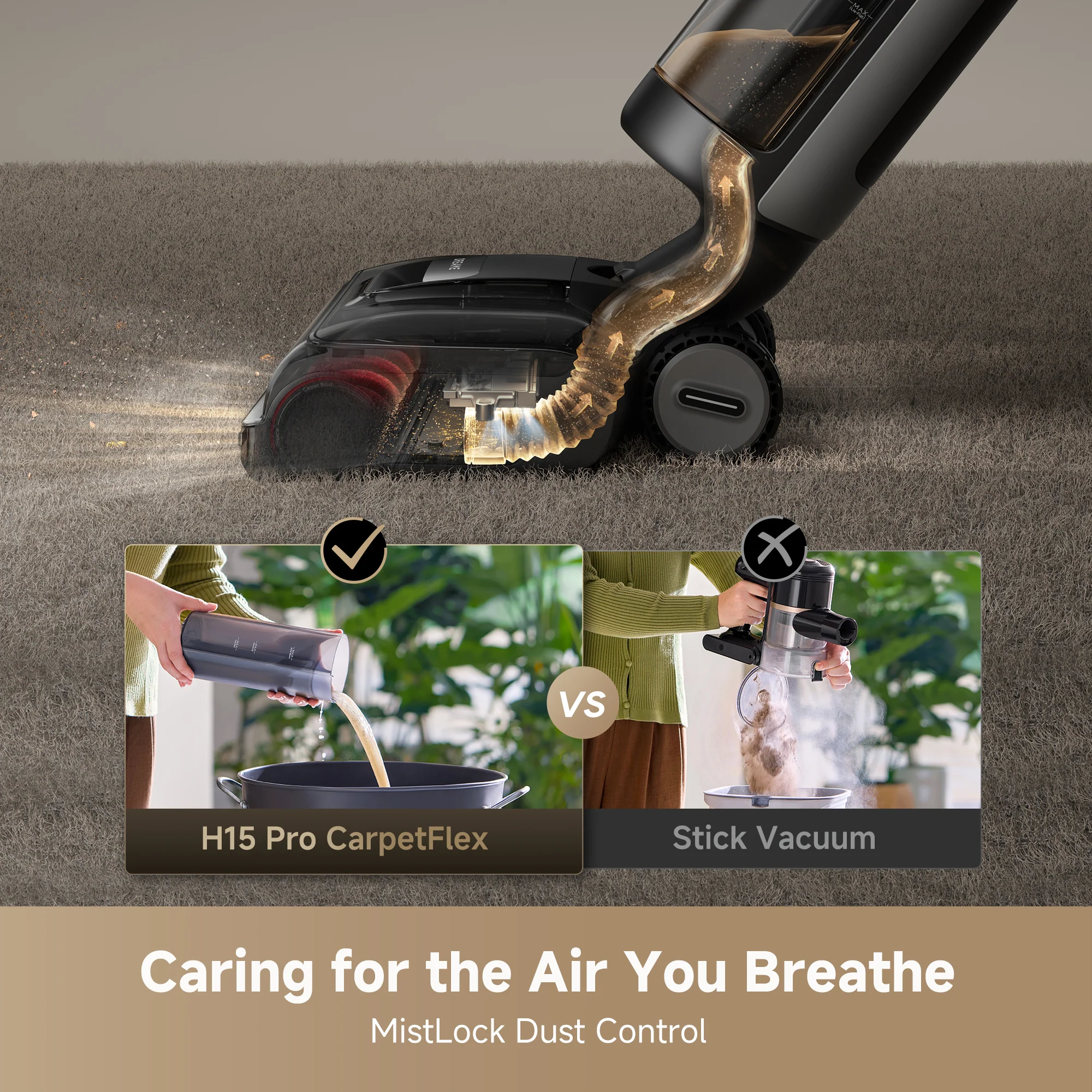Dreame H15 Pro CarpetFlex Wet Dry Vacuum - Image 2