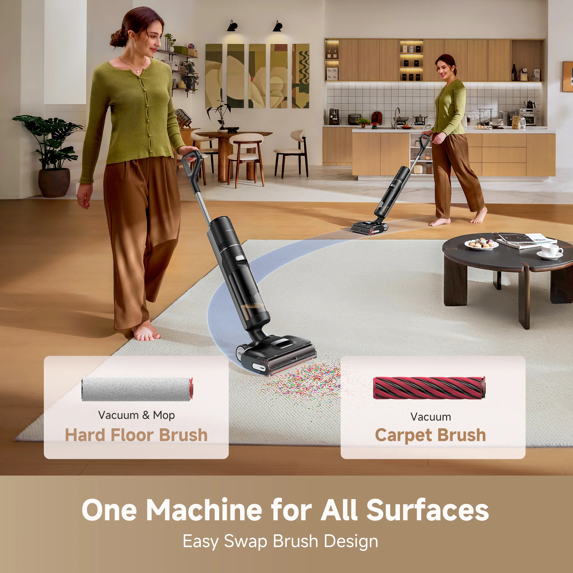 Dreame H15 Pro CarpetFlex Wet Dry Vacuum - Image 4