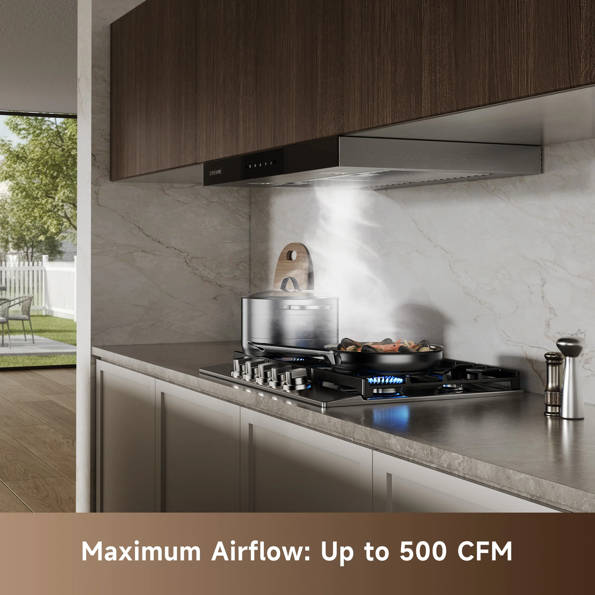 Dreame HZ601 Pro Chimney Range Hood - Image 4