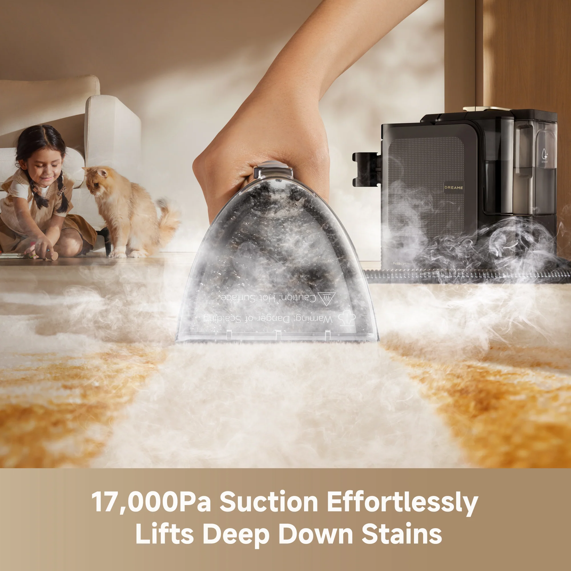 Dreame N20 Steam Portable Carpet Cleaner - Image 10