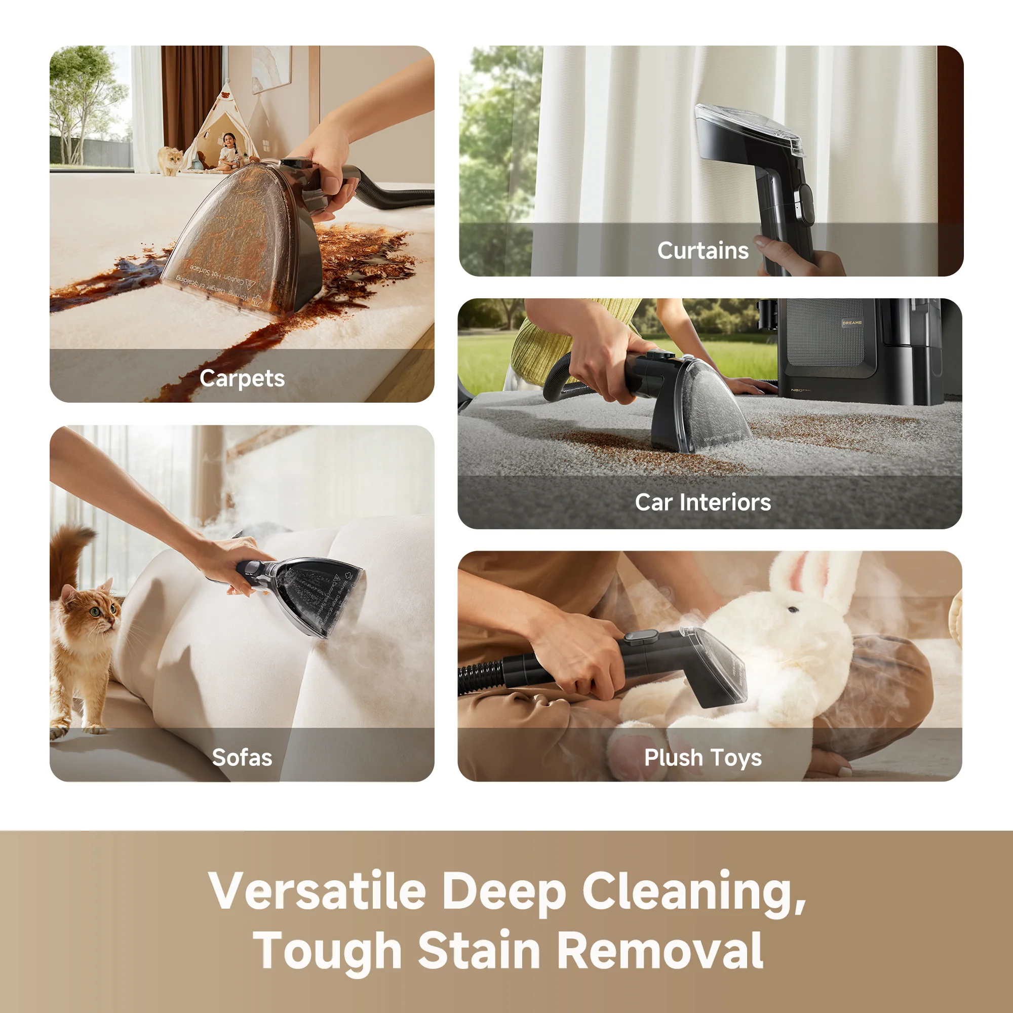 Dreame N20 Steam Portable Carpet Cleaner - Image 3