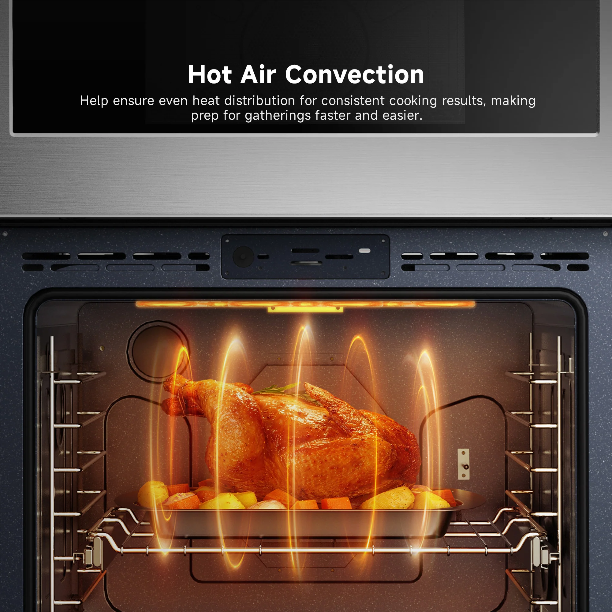 Dreame OZ601 Pro Microwave Combo Double Wall Oven - Image 5