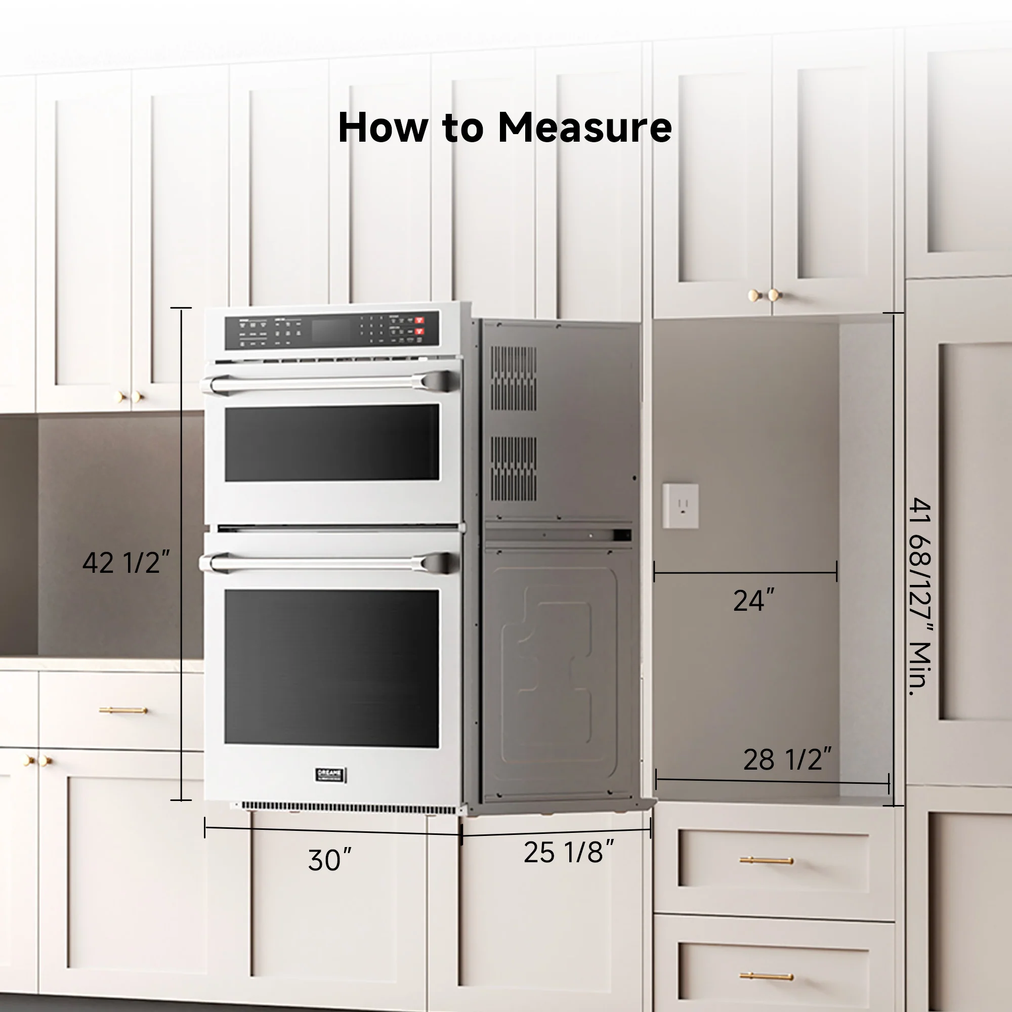 Dreame OZ601 Pro Microwave Combo Double Wall Oven - Image 8