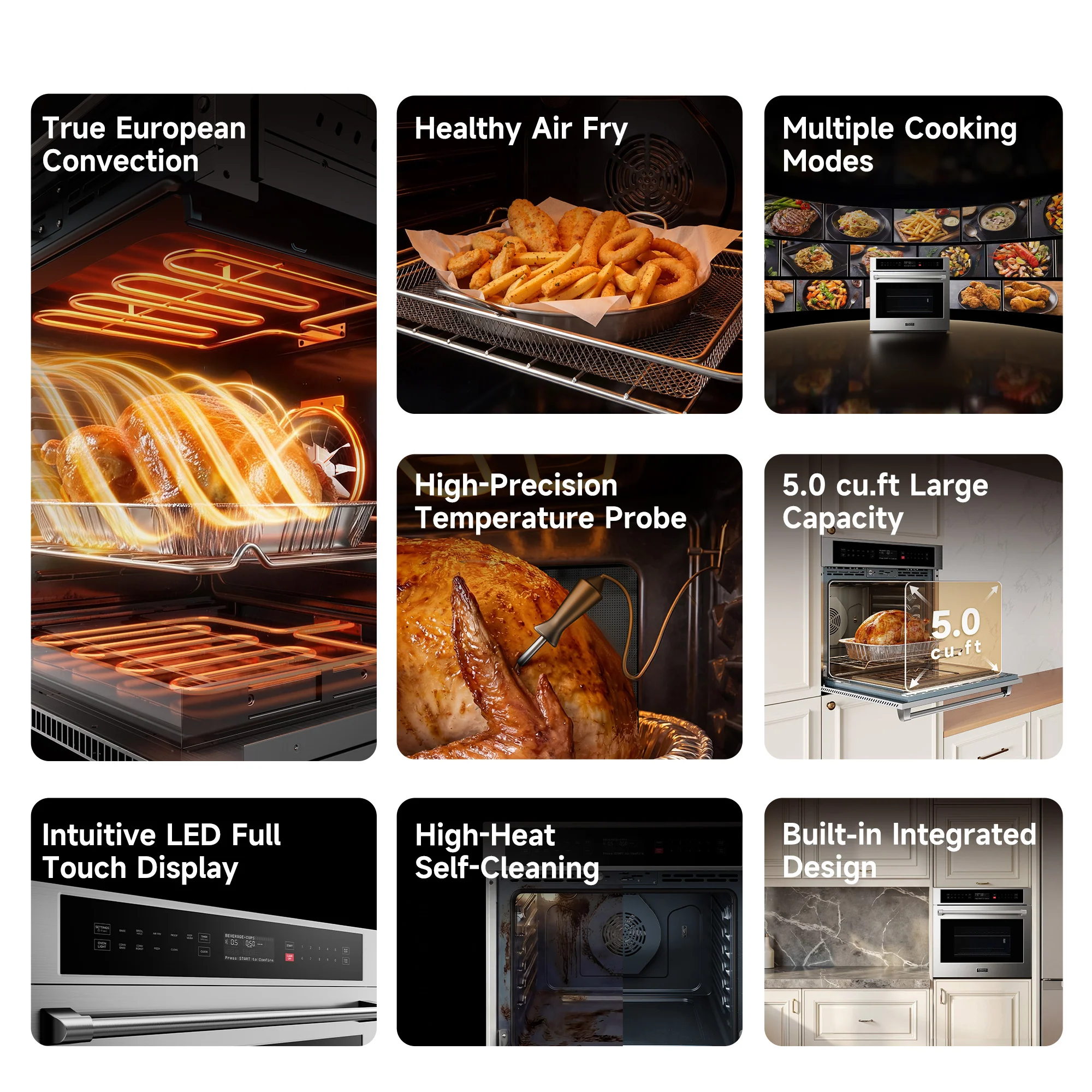 Dreame OZ601 Pro Single Wall Oven - Image 4