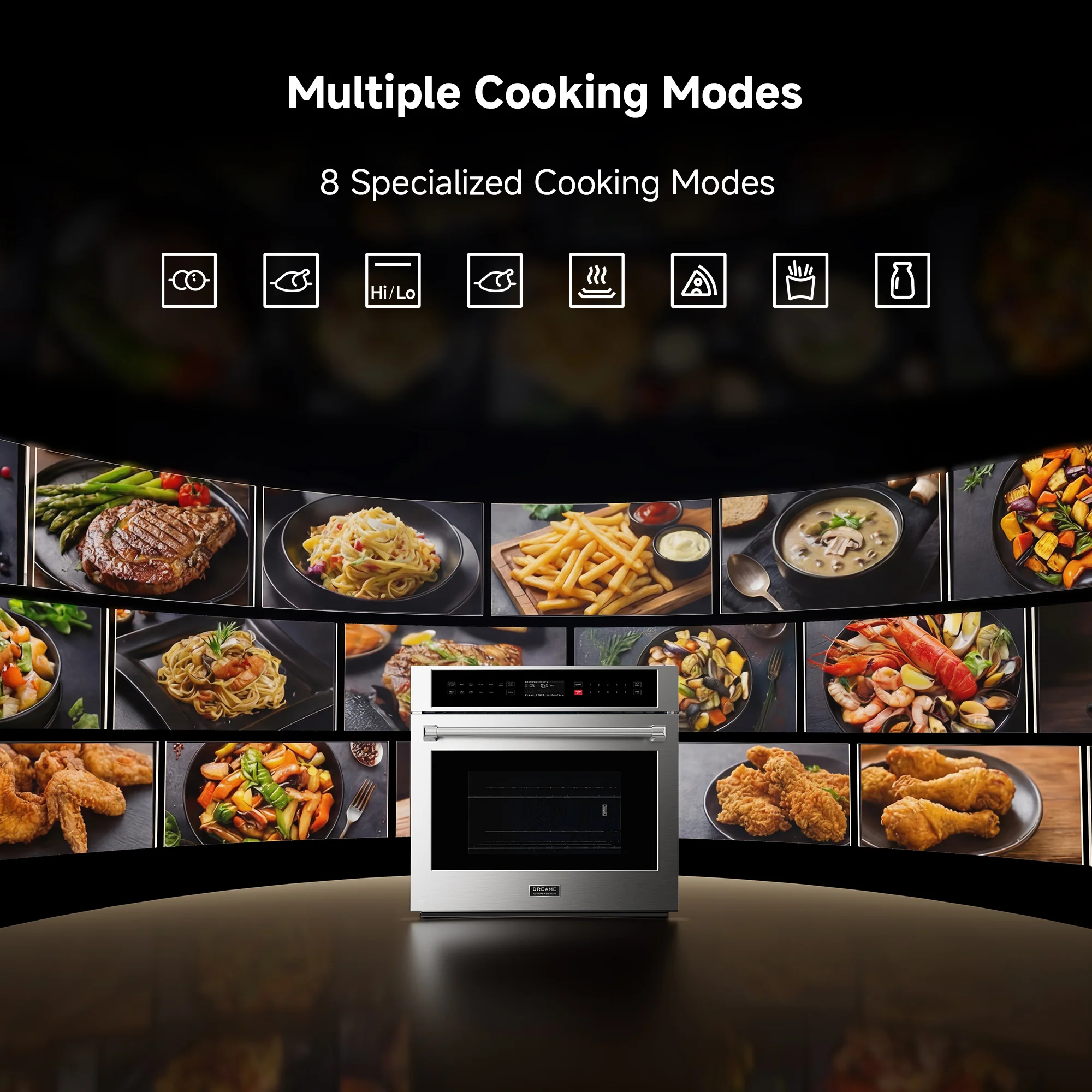 Dreame OZ601 Pro Single Wall Oven - Image 7