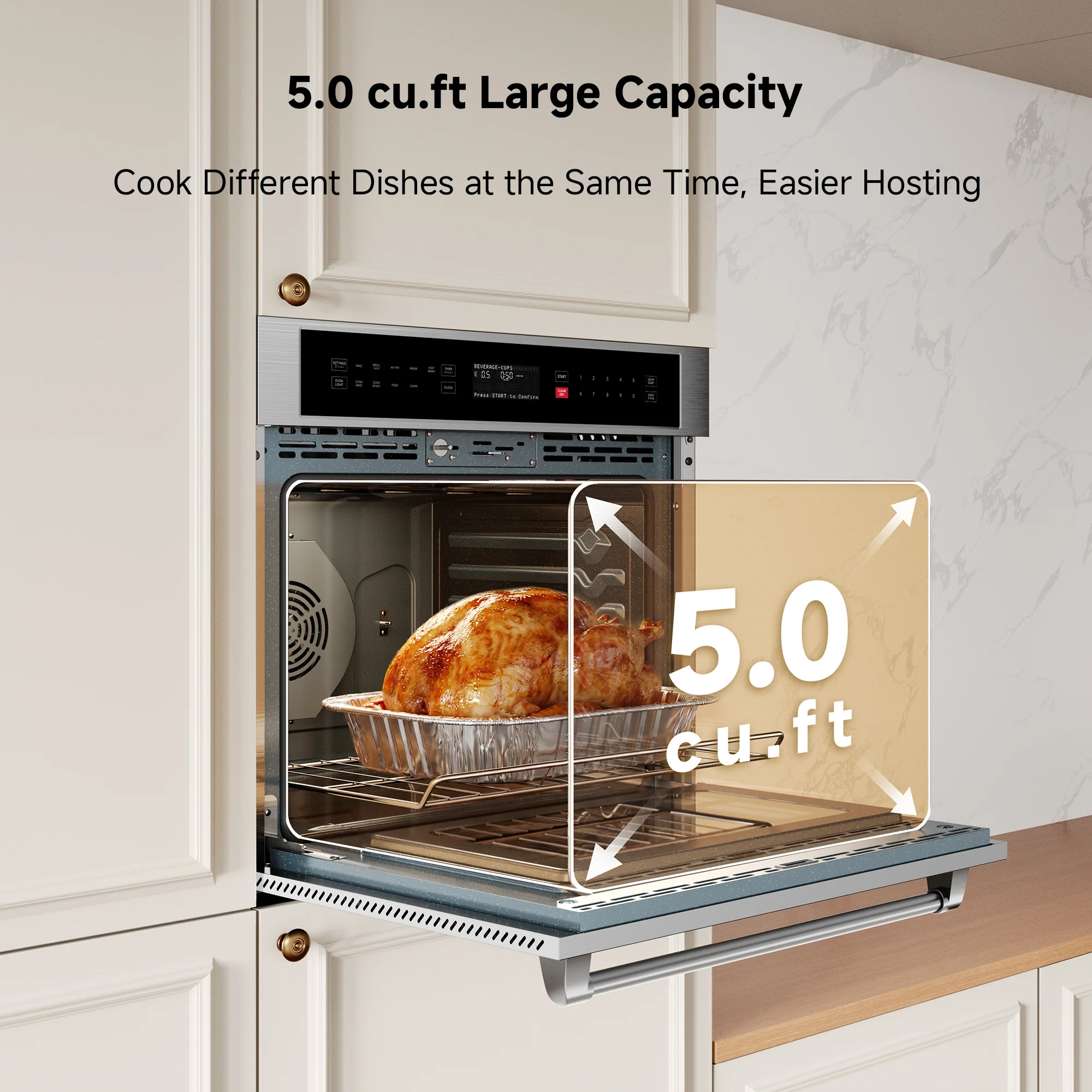 Dreame OZ601 Pro Single Wall Oven - Image 8