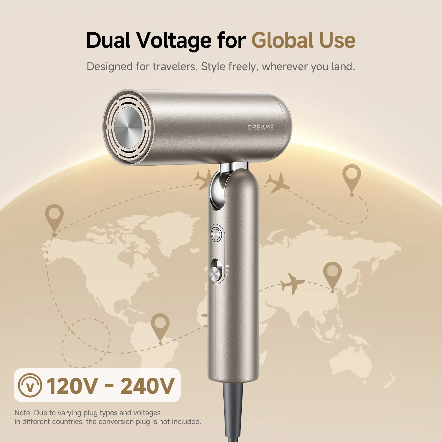 Dreame Pocket Pro High Speed Hair Dryer - Image 3