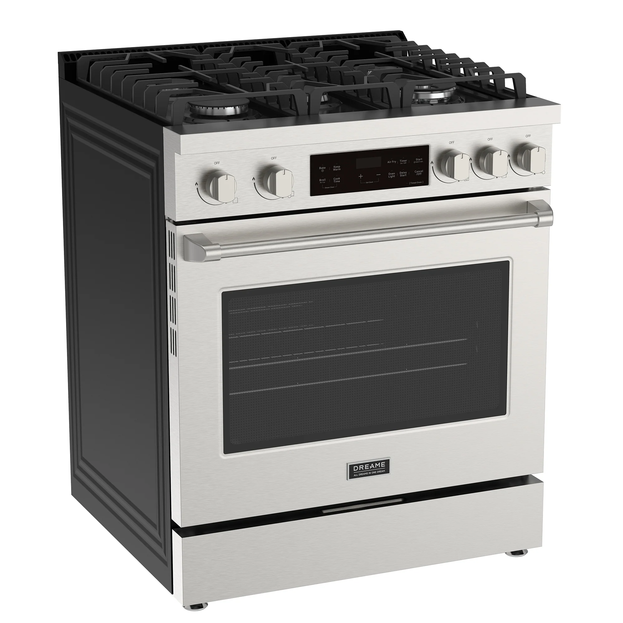 Dreame RZ601 Pro Front Control Gas Range - Image 3
