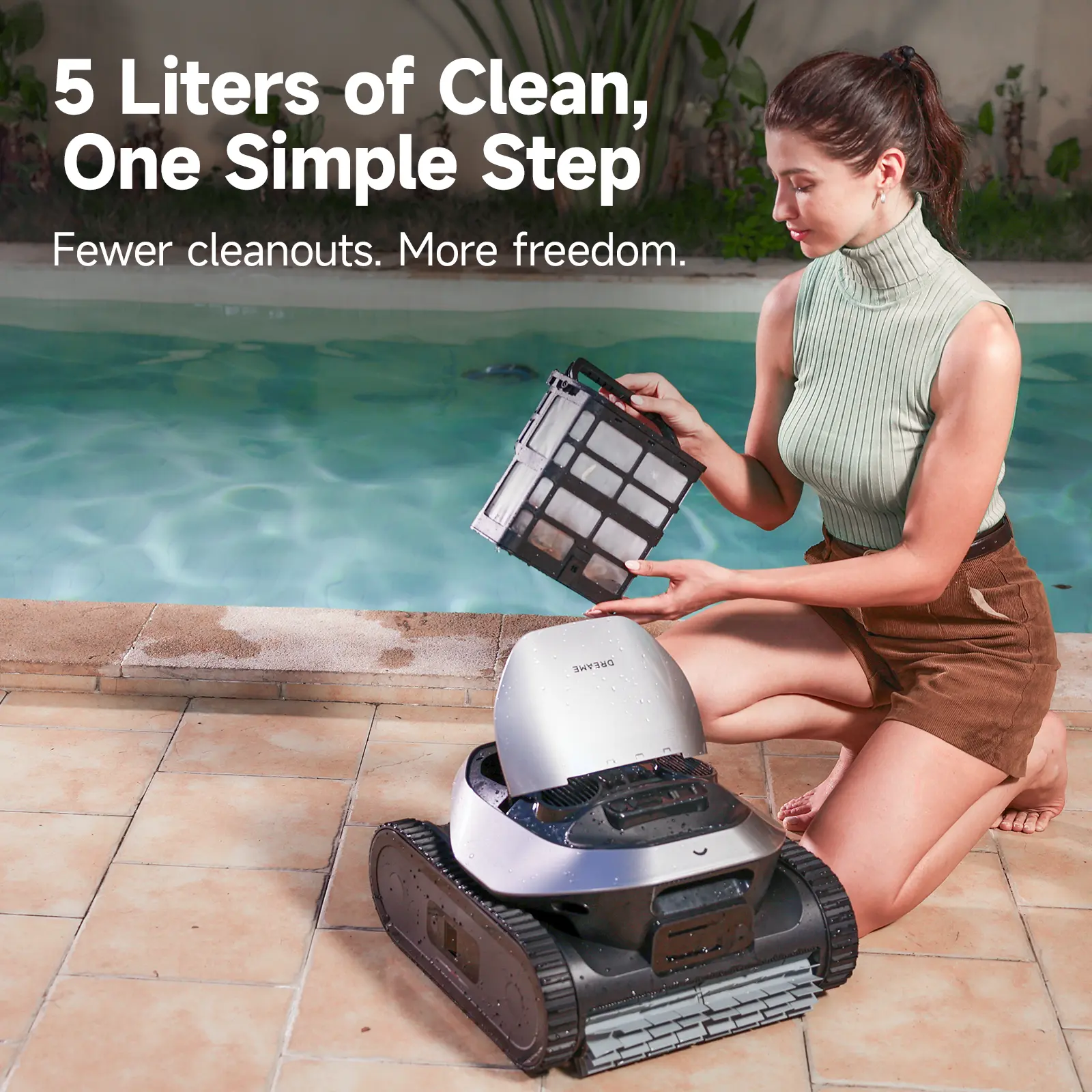 Dreame Z1 Pro Robotic Pool Cleaner - Image 7